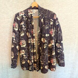 Maurices Floral Cardigan